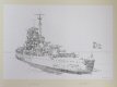 B0344P. Bismarck Leaving Port by Jason Askew. ......