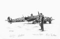  F/Lt Warner was shot down in combat with Bf 109s on 16th August 1940 at 17:15hrs off Dungeness.  He was flying Spitfire DW-Z (R6802). ......